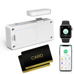 Cabinet Lock eLinkSmart Hidden Drawer Lock with RFID Card NFC Child Safety Cupboard Door Lock for Kitchen Pantry Furniture Support Phone or Watch App