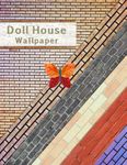 DOLLHOUSE WALLPAPER: BRICK WALL PAPER BOOK for TINY MODEL HOUSES, SCRAPBOOKING, COLLAGE or CRAFT PROJECTS | 9 x 4 PREMIUM HD IMAGES | CUT & PASTE 8.5 x 11