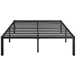 Yaheetech Queen Bed Frames, 16 Inch Metal Platform Bed with Steel Slat Support, No Box Spring Needed, Underbed Storage, Easy Assembly, Queen Bed