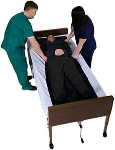 Patient Aid 78" x 55" Reusable Slide Sheets for Moving Patients, Comfortable and Strong Transfer Sheet for The Elderly, Bariatric, & Bedridden, Position, Transfer, & Turn Patients as Heavy as 500 lbs