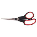 D.RECT - 009501 | Sg-160 16cm | Rubber Grip Scissors | 16 cm, Black