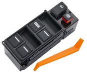 ZAPOSTS 35750-SDA-H12 Master Power Window Switch fits for 03-07 Honda a Small Number of car Models.Left Front Driver Side Control Door vidrios Master Power Switch. Replaces Oe;35750-SDA-H07(4-Door)