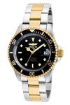 Invicta Pro Diver Stainless Steel Men's Automatic Watch, Two tone / Black - 40mm