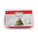 Vizyon Sugar Paste (Fondant) - Red 1 kg, 1000 g