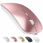 Bluetooth Mouse For Laptop Rose Gold