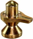 ESPLANADE Brass Small Shiva Lingam Shiv Ling Idol Murti for Daily Pooja Purpose (6 cms)