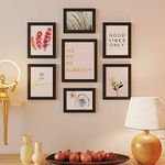 Painting Mantra Set of 7 Motivational Theme Art Print, Painting for Home Decoration Size- 5x7, 6x8, 8x10 Inches