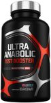 Ultra Anabolic Testosterone Booster for Men, Testosterone Support Formula for Muscle Growth Energy & Libido Enhancer, Magnesium Zinc Test Boost Supplement, 90 Vegan Capsules