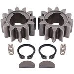 ApplianPar 12 Teeth Drive Gear Kit for Honda HRR216 HRS216 Lawn Mower 12T Pinion Gear 42661-VE2-800 42672-VE2-800 Keys Springs Clips