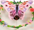 Paper Love Pop Up Card, 3D Floral Butterflies, Mothers Day Gift For Mom, Wife, All Occasion - 5" x 7" Cover - Includes Envelope and Note Tag