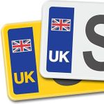 Premium Number Plates with UK Flag 