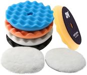 ZFE Buffing Polishing Pads, 6Pcs 5"