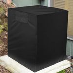 Aozzy Central Air Conditioner Covers for Outside Units Heavy Duty Ac Cover for Outdoor Unit Square Winter Withstand The Rain and Snow, Keep Out Leaves, Seeds, Or Nuts Fit Up to 34x34x30 inchs