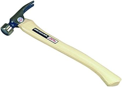 Vaughan CF2HC 19-Ounce California Framer, Milled Face, Curved White Hickory Handle, 17-Inch Long