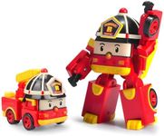 Robocar Poli Roy Transforming Robot, 4" Transformable Action Toy Figure Holiday Discount