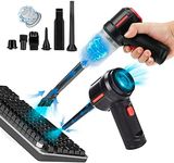 Meudeen Air Duster - Computer Vacuum Cleaner - for Keyboard Cleaning- Cordless Canned Air- Powerful - Energy-Efficient(Air-01)