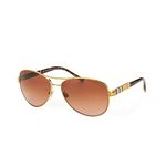 BURBERRY Unisex's 0be3080, Gold/Brown Gradient, 59