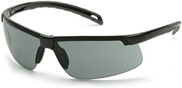 12 paia di occhiali Pyramex Ever-Lite montatura nera/lenti grigie (SB8620D)