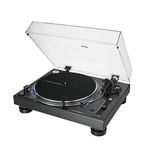 Audio-Technica - AT-LP140XP Professional Direct Drive Manual Turntable - Black