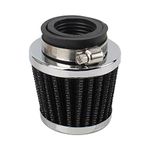 MOTOALL 1" ID 28mm Air Filter for 50cc 90 110 125cc Dirt Bike for Honda Taotao Scooter