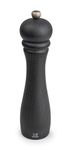 Peugeot Checkmate Pepper Mill, 9-Inch Beechwood Pepper Grinder with Precision Mechanism - Sleek Modern Design, Ideal for Culinary Enthusiasts, Limited Edition Essential Cookware (Graphite)