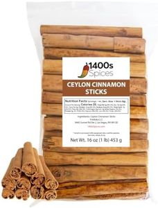 1lb Ceylon Cinnamon Sticks from Sri Lanka, True Cinnamon Stick, Canela Entera en Rama.