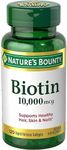 Biotin, Supports Healthy Hair, Skin and Nails, 10000 mcg, Rapid Release Softgels- 120 Ct,..