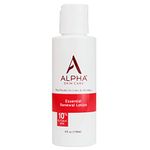 Alpha Skin Care Essential Renewal Lotion | Anti-Aging Formula | 10% Glycolic Alpha Hydroxy Acid (AHA) | Reduces the Appearance of Lines & Wrinkles | For Normal to Dry Skin | 4 Fl Oz