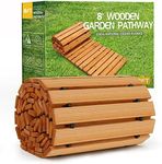 RELIANCER 8' Wooden Garden Pathway,