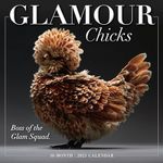 Glamour Chicks 2025 Wall Calendar, 16-Month Humor & Comic Calendar, 12" x 12"