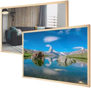 Soulaca 43" Gold Frame Smart Mirror TV 4K webOS Luxury Elegant Design Gallery Voice Control Interior Decoration Use Home Décor WiFi Bluetooth