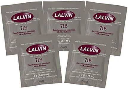 5X Lalvin 71B-1122 Nouveau Style Wine Yeast 5g Homebrew Wine Making 4.5L-23L