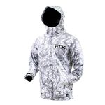 FROGG TOGGS Men's Standard FTX Armor Premium Waterproof Rain, Fishing Jacket, Kryptek Obskura Nivis, Large