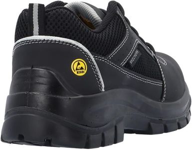 Skechers Men’s Trophus Industrial Shoes, Black – Size 10 UK