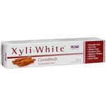 NOW Solutions, Xyliwhite™ Toothpaste Gel, Cinnafresh, Cleanses and Whitens, Clean and Fresh Cinnamon Taste, 181g