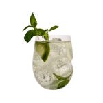 govino Shatterproof Stemless Copas de vino, Transparente