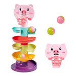 LZDMY Baby Toy 9-18 Months, Ball Drop and Roll Ramp Toy for 1 Year Old Boys Girls, Sensory Toy for Babies 12 Months, Baby Ball Tower Roll ball Game, 1st Birthday Gifts for Babies Easter Gifts