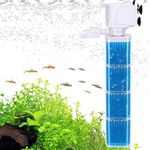 fishkeeper Aquarium Power Filter - Fish Tank Filter Aeration Adjustable for 40 to 100 Gallon Tank, Multi-Stages Bio Sponge Aquarium Filter for Filtration/Oxygenation/Waveker/Circulation