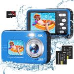 Digital Camera, 4K Autofocus Waterp