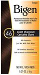 Bigen Powder Hair Color #46 Light Chestnut .21 oz. (Case of 6)