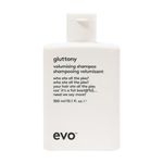 Evo Gluttony Volumizing Shampoo - Volume Shampoo For All Types Of Hair - Adds Lift, Body Shine, Strength & Elasticity (10.1 fl.oz)