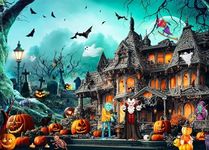 Halloween jigsaw puzzles for adults 1000 Piece Jigsaw Puzzles 1000 Pieces for Adults - Halloween Crazy Castle,Halloween Decoration Wall Art