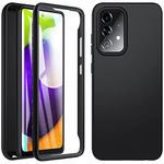 BESINPO For Samsung A52s Case, Samsung A52s 5g Case With Built-in Screen Protector,360 Full Body Shockproof Anti-scratch Bumper Cover for Samsung Galaxy A52s 5g/Samsung A52 - Black