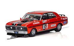 Scalextric C3928 Ford XY Falcon Bathurst 500 1971 1: 32 Slot Race Car, Red/Black