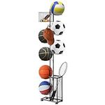 Basketball Ball Storage Rack 7 Tier