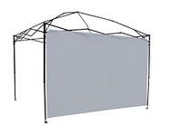 Ozark Trail Sun Wall for 10 x 10 Straight Leg Gazebos - LIGHT GREY