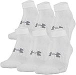 Under Armour Adult Training Cotton Low Cut Socks, Multipairs