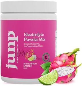 JUNP Hydration Electrolyte Powder, Electrolytes Drink Mix, Hydration Mix, Sugar Free, Gluten Free, 0 Calories, 0 Carbs, Keto Friendly, NON - GMO Kosher, 90 Servings. (Dragonfruit Limeade)