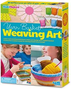 4M - KidzMaker - Basket Weaving Art