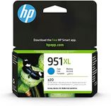 HP Cn046Ae 951Xl High Yield Original Ink Cartridge, Cyan, Single Pack